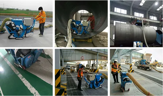 Дробеструйный аппарат для очистки кирпичного или каменного пола по лучшей цене